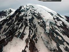 Mount Rainier from the air